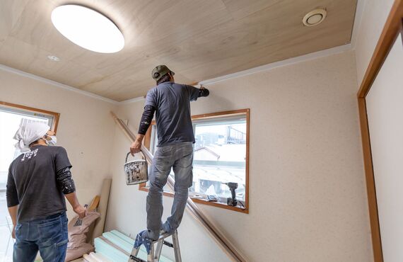 漆喰を用いたモダンなリノベーションをご提案いたします | 岡山市で設計事務所として営業中のSITUS